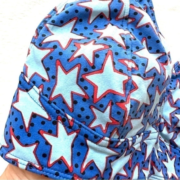 Out From Under Urban Outfitters Blue Star Halter Bralette M - Picture 3 of 9